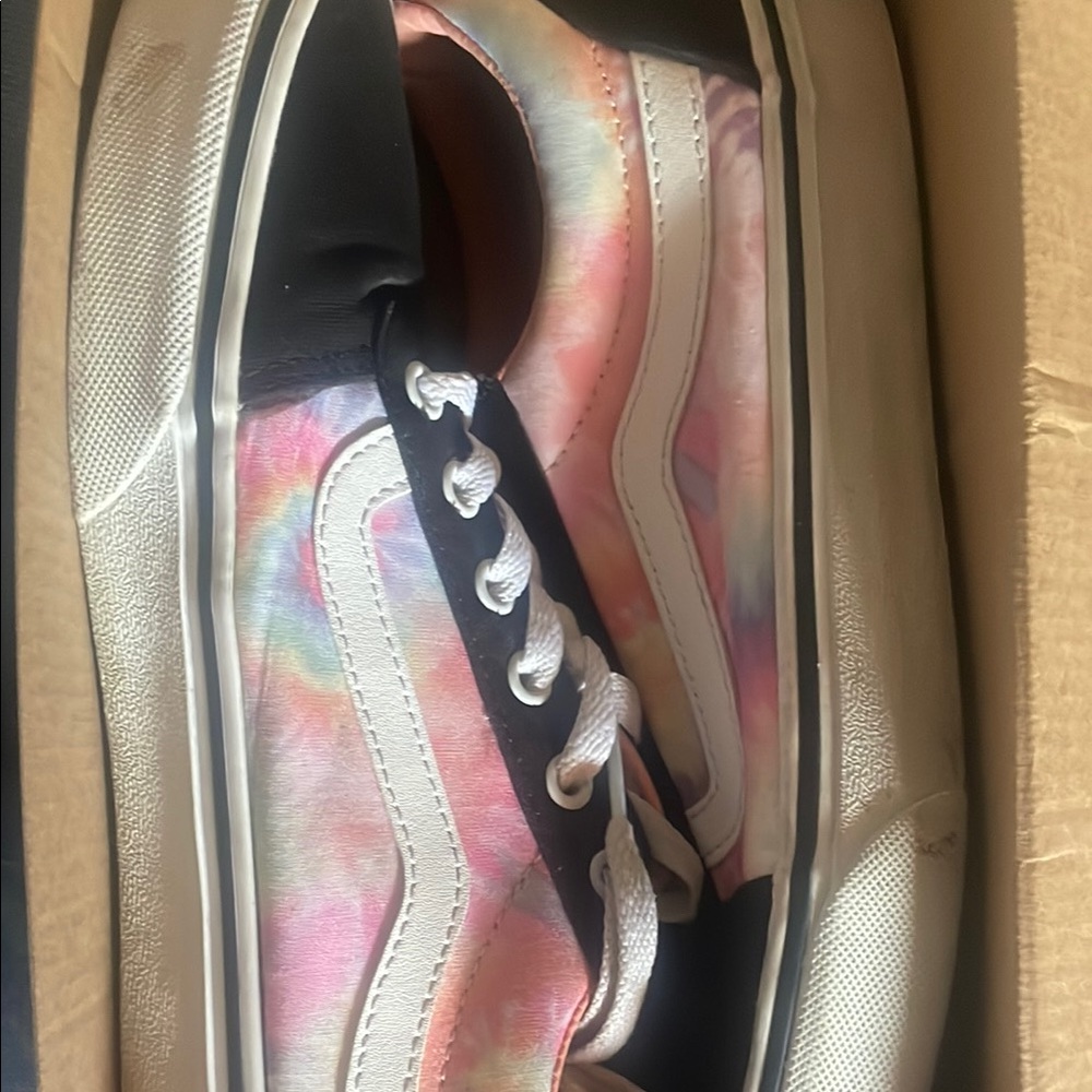 Vans Multicolor Tie-Dye Shoes